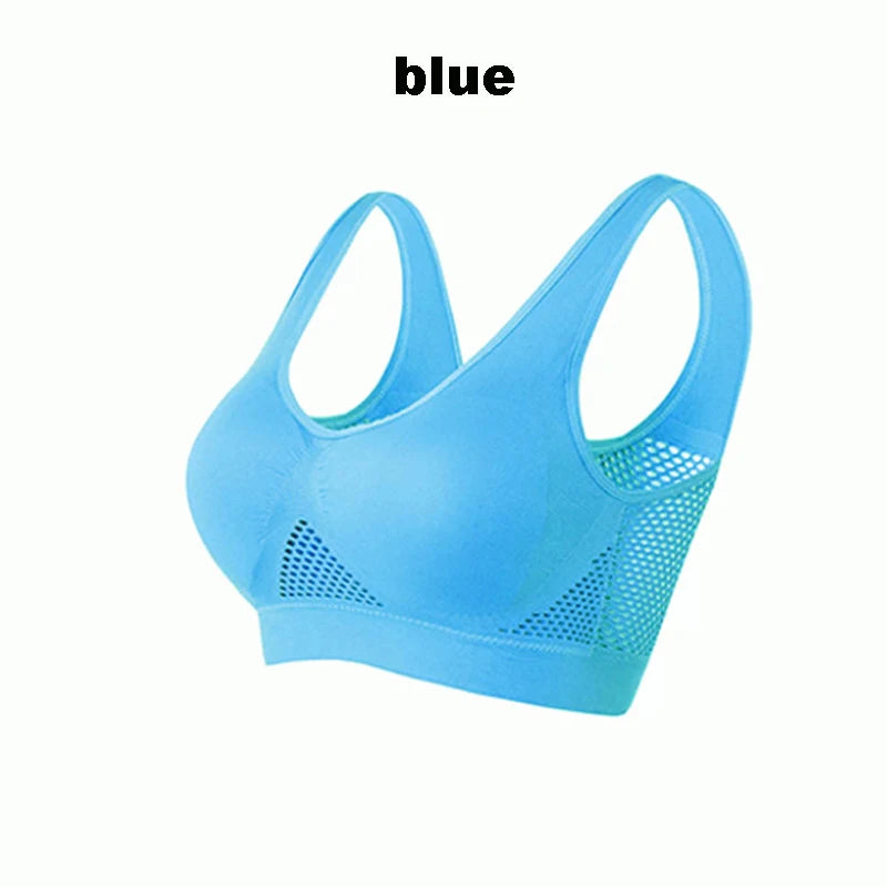 Sports Bras for Women Yoga plus Large Big Size Ladies Bralette Mujer Top Underwear Padded Fitness Running Vest Brassiere S-7XL