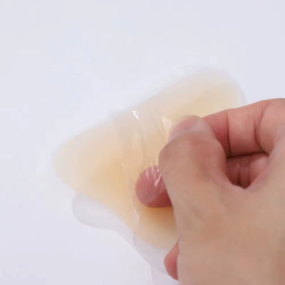 Women Silicone Bikini Sticker Waterproof Breathable Invisible Protective Private for Swimming Beach Holiday Traveling