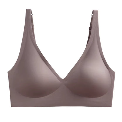 Sexy Seamless Bra Wire Free Brassiere Adjustable Wireless Bras Women Underwear Female Push up Padded Bralette Lingerie Intimates