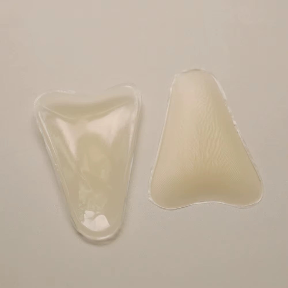 Women Silicone Bikini Sticker Waterproof Breathable Invisible Protective Private for Swimming Beach Holiday Traveling