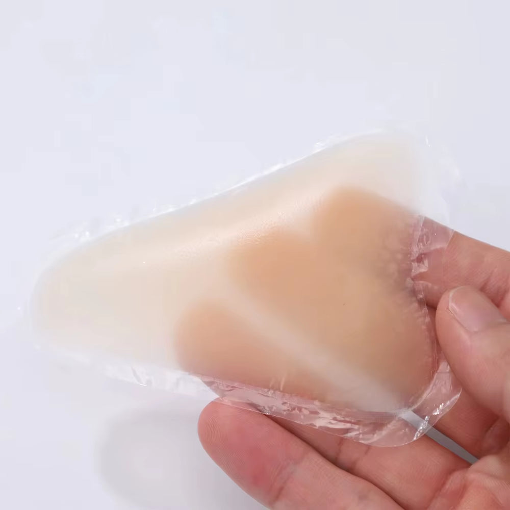 Women Silicone Bikini Sticker Waterproof Breathable Invisible Protective Private for Swimming Beach Holiday Traveling